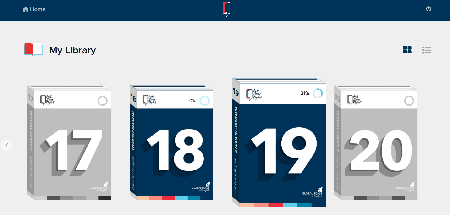 Les Workbooks Wall Street English